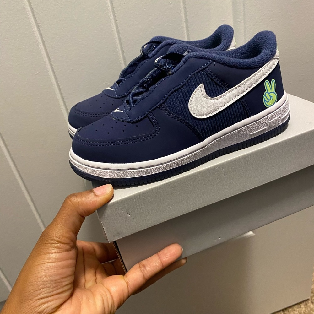 Nike AF1 | Size 10c | Navy Blue | BRAND NEW